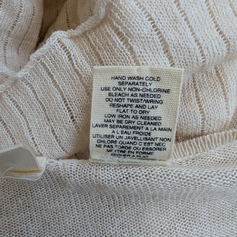 Moth Cream Layered Cardigan Sweater - Picture 7 of 7